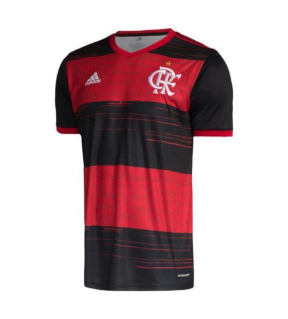 Camisa Flamengo I 2020/21 Masculina - Preto e Vermelho