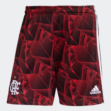 SHORT FLAMENGO VERMELHO  21/22