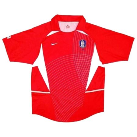 Camisa Retrô Seleção Coréia do Sul Vermelha 2002/03 Masculina