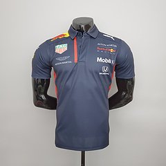 Camisa Gola Polo Fórmula 1 Red Bull Racing F1 Team Driver