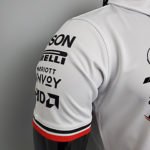 Camisa Gola Polo Fórmula 1 Mercedes-Benz F1 Branca Team Driver