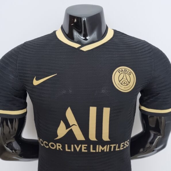 Camisa do PSG preta com dourado