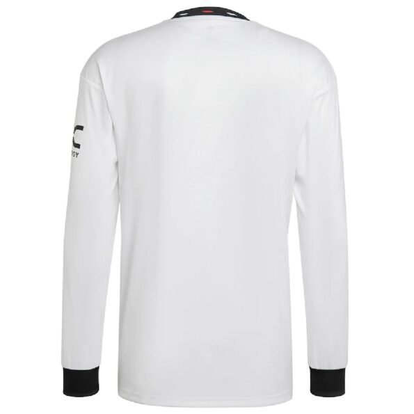 Camisa Manchester United Branca Manga Longa