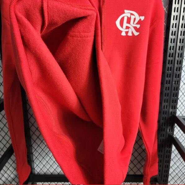 Jaqueta Moletom Adidas Flamengo 22/23 Vermelha