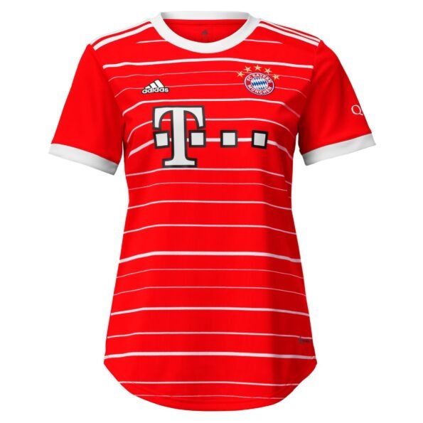 Camisa Bayern de Munique Vermelha Feminina 2022