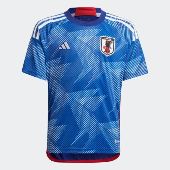 Camisa do Japão Roxo Away  Copa do Mundo Masculina Azul