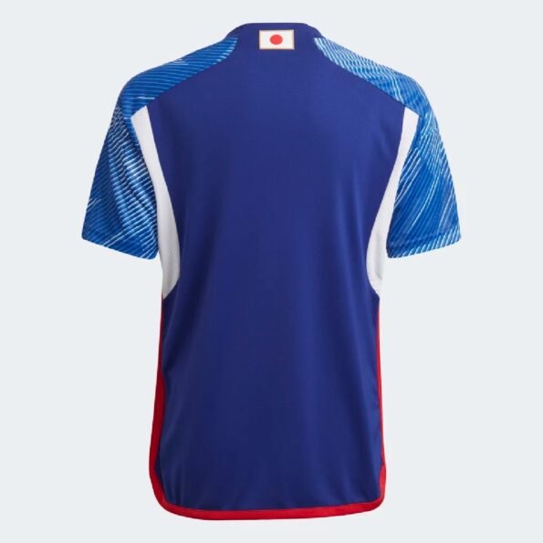 Camisa do Japão Roxo Away  Copa do Mundo Masculina Azul