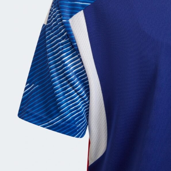 Camisa do Japão Roxo Away  Copa do Mundo Masculina Azul
