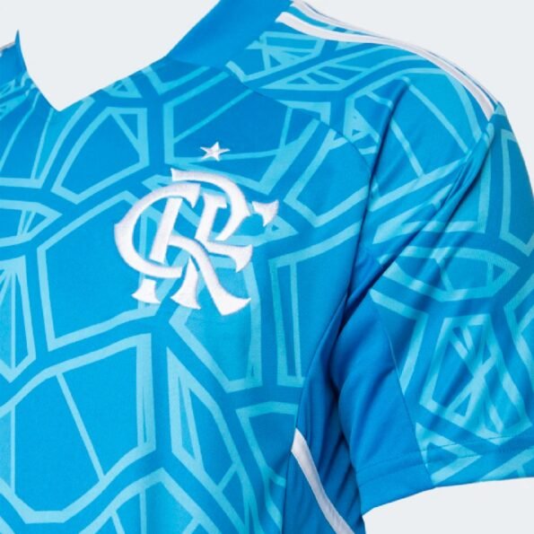 Camisa Goleiro Flamengo Azul 2022