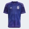 Camisa da Argentina Roxo Away México Copa do Mundo Masculina