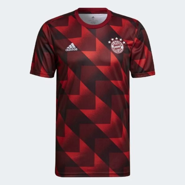 Camisa Pré-jogo Bayern de Munique Vermelha Masculina 2022/23