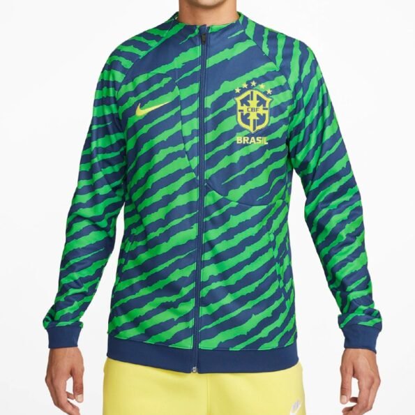 Jaqueta do Brasil Verde Treino Copa do Mundo 2022