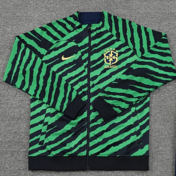 Jaqueta do Brasil Verde Treino Copa do Mundo 2022