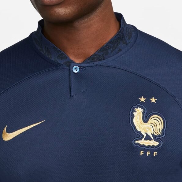 Camisa França Manga Longa Azul copa do Mundo 2022/23