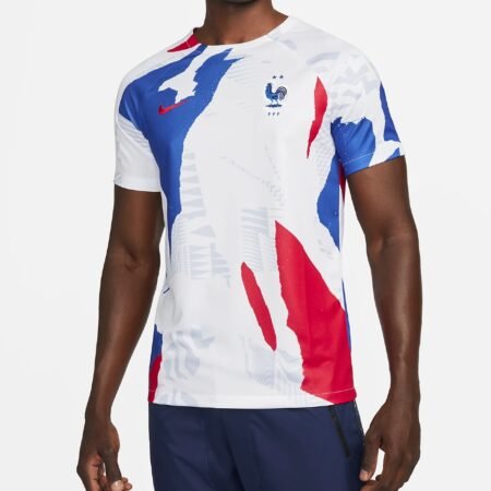 Camisa França Branca Pré-jogo copa do Mundo 2022/23