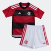 Conjunto Infantil Flamengo Vermelha 2023/24