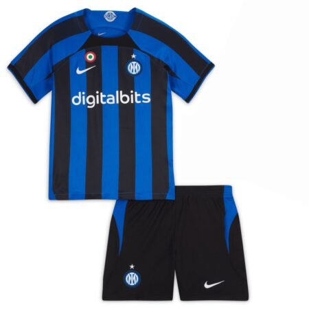 Kit Infantil Inter de Milão Azul Unissex 22/23