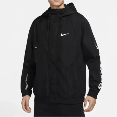 Jaqueta Nike Masculina c/ Capuz Preta Alphabet