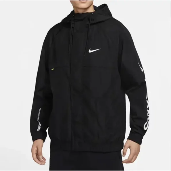 Jaqueta Nike Masculina c/ Capuz Preta Alphabet