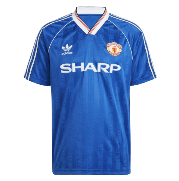 Camisa Manchester United Azul 1988/90