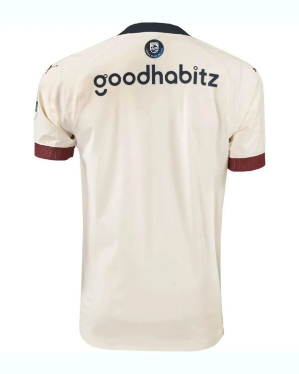 Camisa Psv 110 Anos Gola V Bege Masculina