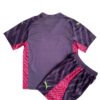 Kit Infantil Manchester City Roxo Goleiro 2023/24 Unissex