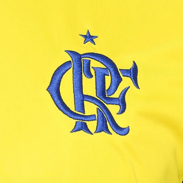 Camisa Flamengo Amarela 2017/18 Caixa Masculina