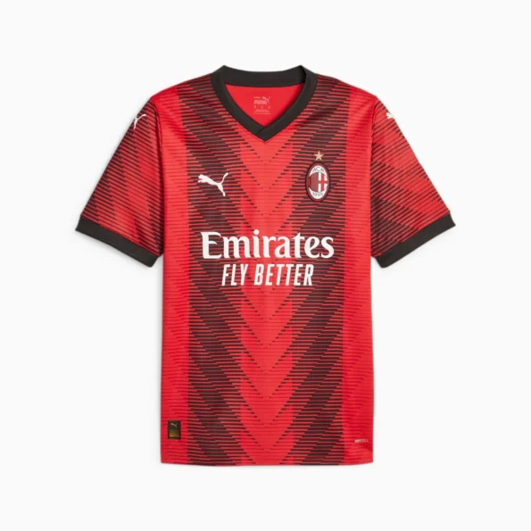 Nova Camisa Milan Vermelha 2023/24 Masculina