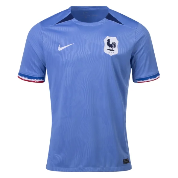 Camisa França Azul Copa Feminina 2023/24 Masculina