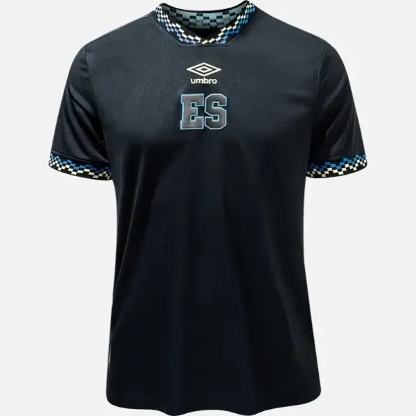 Camisa El Salvador Preta 2023/24 Masculina