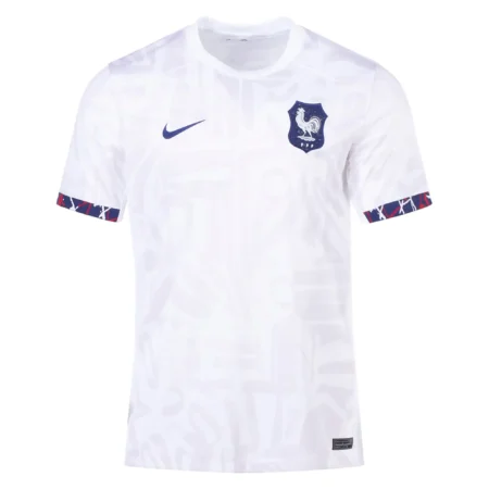 Camisa França Branca Copa Feminina 2023/24 Masculina