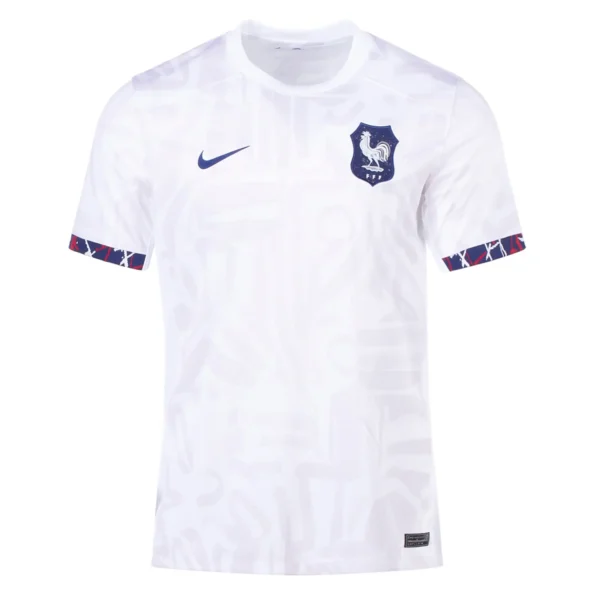 Camisa França Branca Copa Feminina 2023/24 Masculina