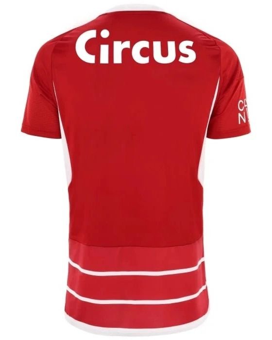 Nova Camisa Standard Liège Titular Vermelha 2023/24 Masculina