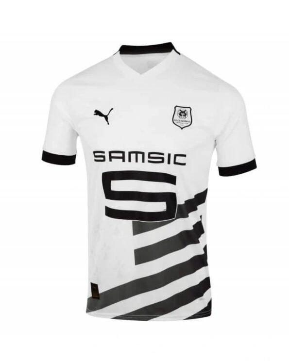 Nova Camisa Rennes Branca Reserva 2023/24 Masculina