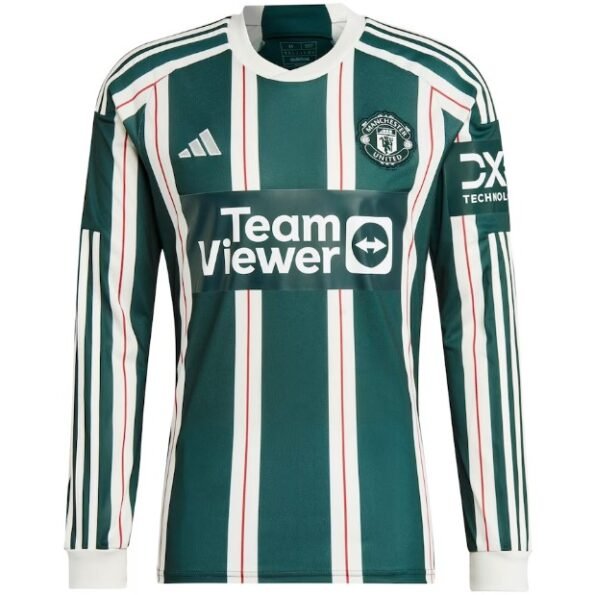 Nova Camisa Manchester United Verde 2023/24 Manga Longa