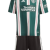 Kit Infantil Manchester United Verde 2023/24 Unissex