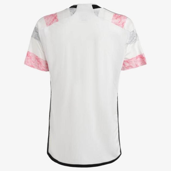 Nova Camisa Juventus Branca com Rosa 2023/24 Masculina