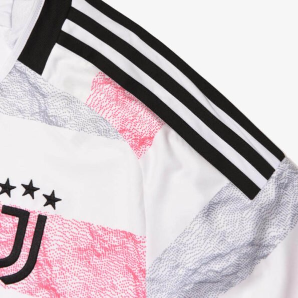 Nova Camisa Juventus Branca com Rosa 2023/24 Masculina