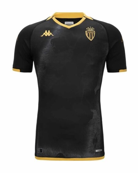 Nova Camisa Monaco 2 Preta 2023/24 Masculina