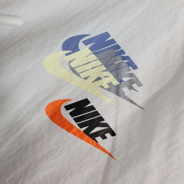 Jaqueta Corta Vento Nike 3 Símbolos Branca