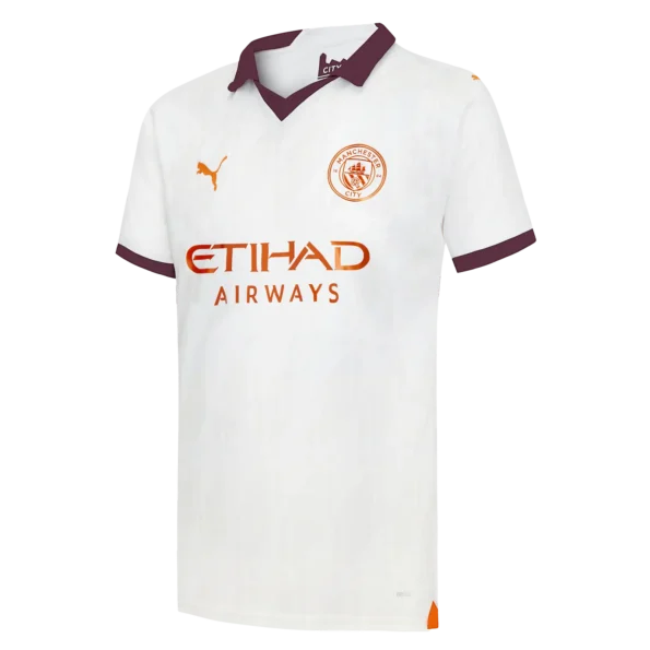 Nova Camisa Manchester City 2 Branca 2023/24 Masculina