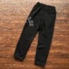 Calça Supreme Moletom Nike Preta/Cinza