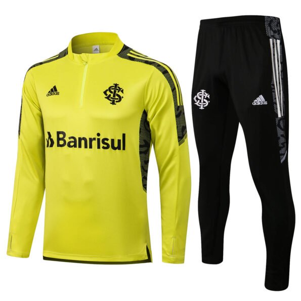 Conjunto de Treino Internacional Jaqueta+Calça Amarelo 2021/22