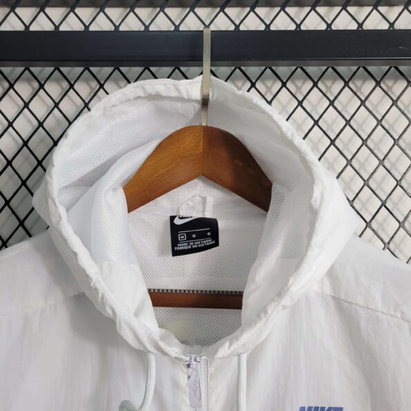 Jaqueta Corta Vento Nike 3 Símbolos Branca