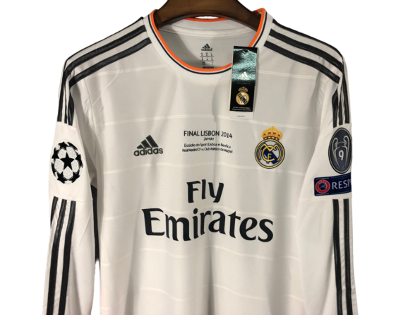 Camisa Real Madrid Home Branca Sergio Ramos 2013/14