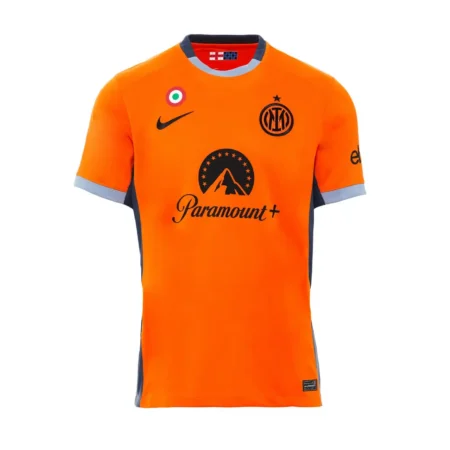 Nova Camisa Inter de Milão Laranja Third 2023/24 Masculina