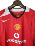Camisa Manchester United Home Vermelha 2005 Masculina
