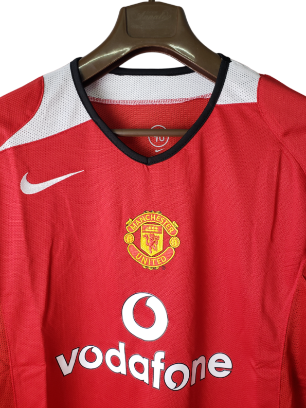 Camisa Manchester United Home Vermelha 2005 Masculina