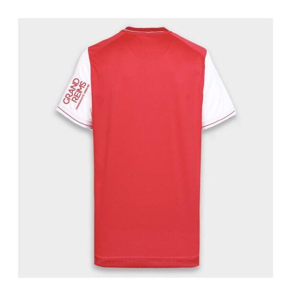 Camisa Stade Reims Home Vermelha 2023/24 Masculina