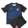 Kit Infantil Sevilla Azul/Preta 2023/24 Unissex